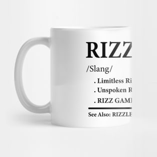 W Rizz The Rizz King Funny Meme Quote Mug
